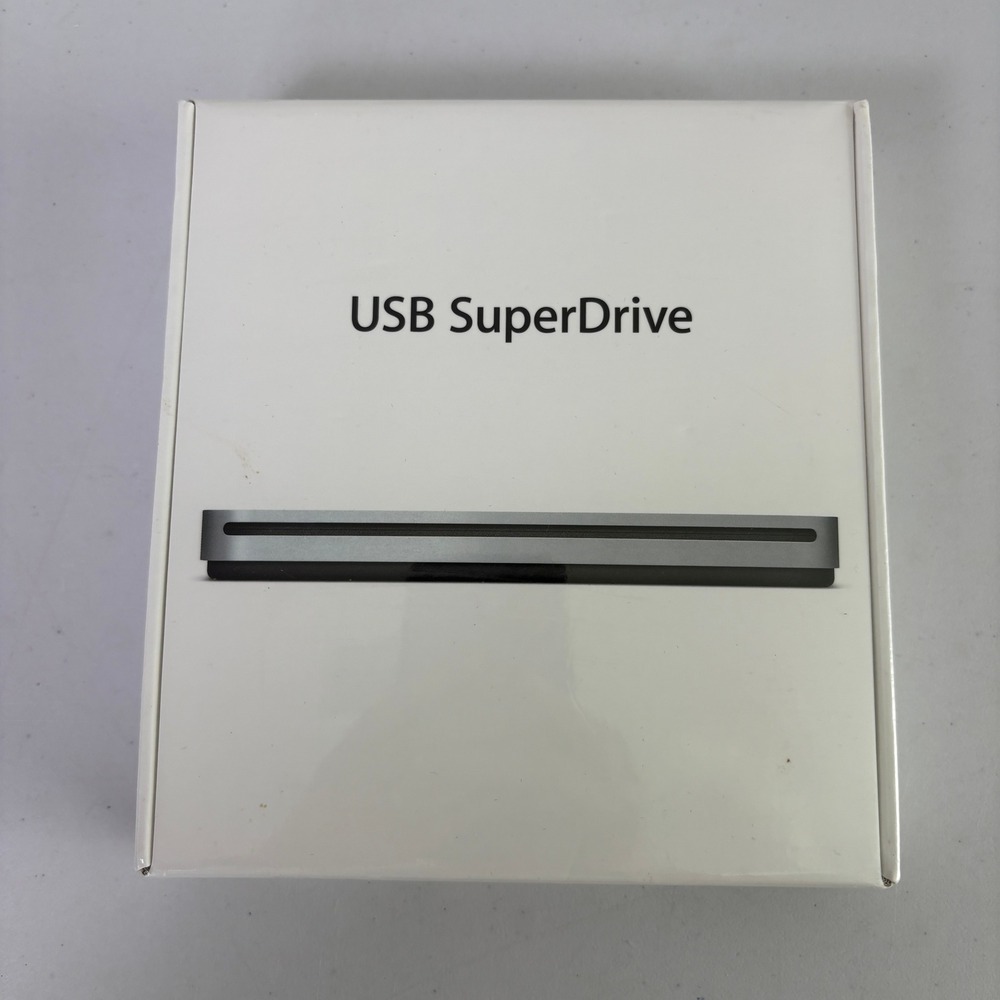 Apple USB SuperDrive A1379 External CD DVD Optical Drive MD564ZM/A New Sealed